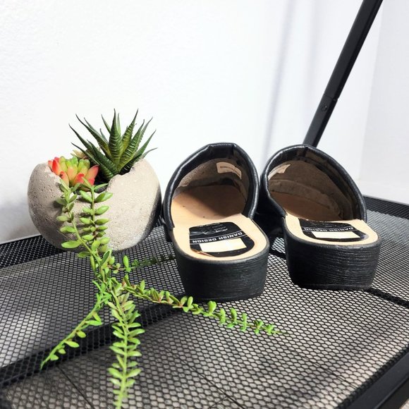 Danish Design Made in Italy Women's Black Clogs Size 39 - Picture 8 of 11